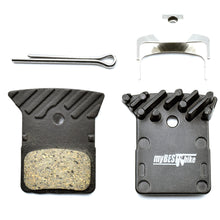Brake Pads With Cooling Fin For Bicycle, Disc Bike Brake Pads For SHIMANO 105, GRX, SLX M7100, XTR M9100, DEORE XT M8100, DURA-ACE, ULTEGRA, TIAGRA, METREA, Ceramic