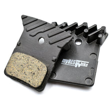 Brake Pads With Cooling Fin For Bicycle, Disc Bike Brake Pads For SHIMANO 105, GRX, SLX M7100, XTR M9100, DEORE XT M8100, DURA-ACE, ULTEGRA, TIAGRA, METREA, Ceramic